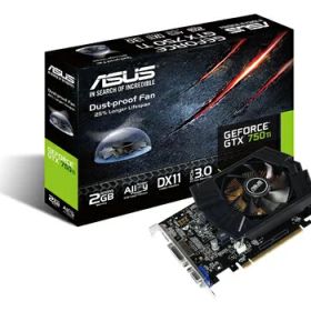 【中古】 ASUS グラフィックボード GeForce GTX750TI 搭載 GDDR5 2GB GTX750TI-PH-2GD5
