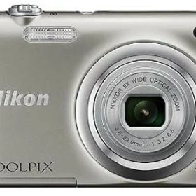 【中古】【1ヶ月保証】 ニコン Nikon デジタルカメラ COOLPIX A100 光学5倍 2005万画素 シルバー A100SL SDカード付き