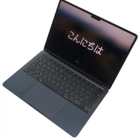 【Apple】アップル『MacBook Air / 13inch / M2 8コア/10コア / 8GB / 512GB / ミッドナイト』MLY43J/A 2022 ノートパソコン 1週間保証【中古】