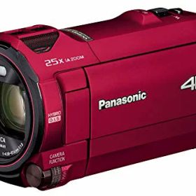 【中古】パナソニック 4K ビデオカメラ VX992M 64GB 光学20倍ズーム アーバンレッド HC-VX992M-R