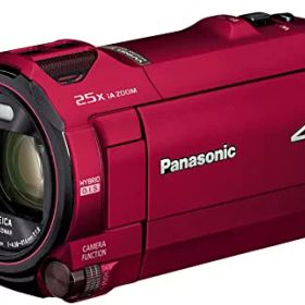 【中古】【非常に良い】パナソニック 4K ビデオカメラ 64GB 光学20倍ズーム アーバンレッド HC-VX992MS-R