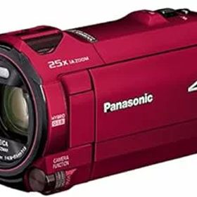 【中古】パナソニック 4K ビデオカメラ 64GB 光学20倍ズーム アーバンレッド HC-VX992MS-R