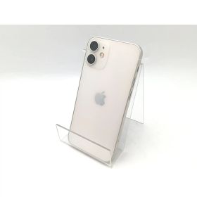 【中古】Apple au 【SIMロック解除済み】 iPhone 12 mini 128GB ホワイト MGDM3J/A【千葉】保証期間1ヶ月【ランクC】