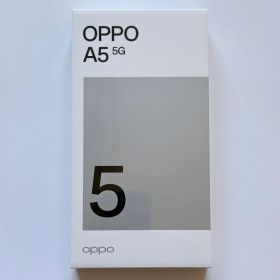 ★★★新品未使用品★★★【OPPO A5 5G SA対応 本体 グリーン】