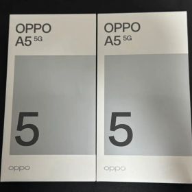 OPPO A5 5G グリーン 本体 UQ 未使用