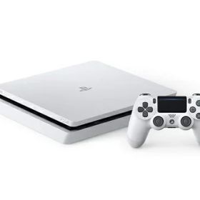 【中古】 PlayStation 4 グレイシャー・ホワイト 500GB (CUH-2100AB02) 【メーカー生産終了】