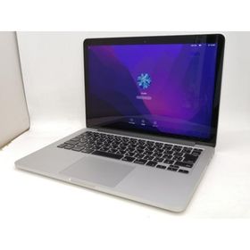 【中古】Apple MacBook Pro 13インチ Corei5:2.7GHz Retinaディスプレイモデル MF839J/A (Early 2015)【新宿2】保証期間１ヶ月【ランクC】