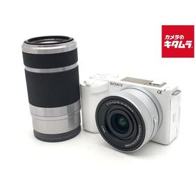【中古】 【並品】 ソニー VLOGCAM ZV-E10 II ダブルズームレンズキット ホワイト [ZV-E10M2X W]