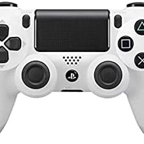 【中古】（非常に良い）ワイヤレスコントローラー (DUALSHOCK 4) グレイシャー・ホワイト 【メーカー生産終了】