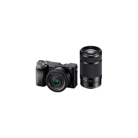 SONY ミラーレス一眼カメラ ILCE-6400X ダブルズームレンズキット [ブラック][ラッピング可]