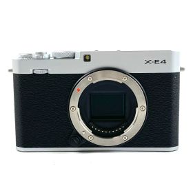 富士フイルム FUJIFILM X-E4 ボディ シルバー デジタル ミラーレス 一眼カメラ 【中古】