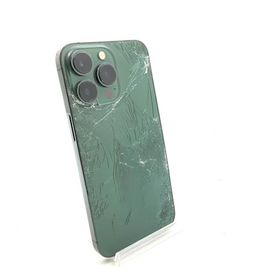 【最速発送】 iPhone 13 Pro 256GB アルパイングリーン docomo 白ロム【難有】 75%