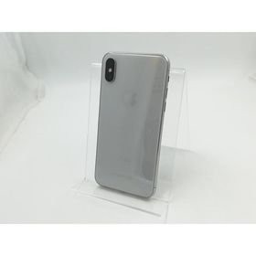 【中古】Apple SoftBank 【SIMロック解除済み】 iPhone X 64GB シルバー MQAY2J/A【千葉】保証期間１週間【ランクC】