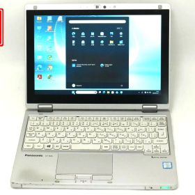 中古 フルHD対応WUXGA タッチ 10.1インチ Panasonic Let's Note CF-RZ6RFRVS Windows11 七世代Core i5-7Y57 8GB 爆速256GB-SSD カメラ LTE 無線 Office付き Win11【中古ノートパソコン 中古パソコン 中古PC】送料無料 あす楽対応 即日発送（Windows10も対応可能 Win10）