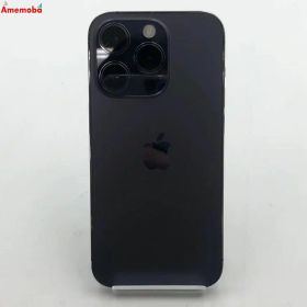 【中古】iPhone14 Pro 128GB ディープパープル MQ0F3J/A Apple版SIMフリー