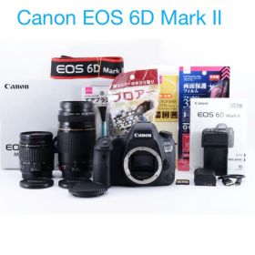 Canon EOS 6D mark II標準&望遠ダブルレンズセット