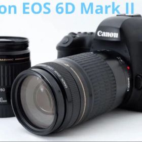 一眼レフカメラCanon EOS 6D Mark II標準&望遠レンズセット