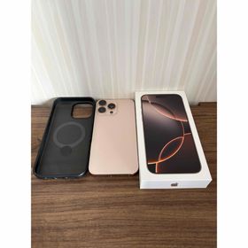 アップル(Apple)のiPhone16 ProMax 256GB 金 バッテリー100% SIMフリー(スマートフォン本体)