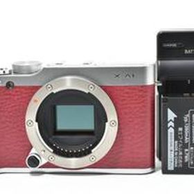 超美品 富士フイルム X-A1 ミラーレスデジタルカメラボディ レッド Fujifilm 975