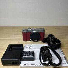 FUJIFILM X-A1 レッド ミラーレス一眼カメラ