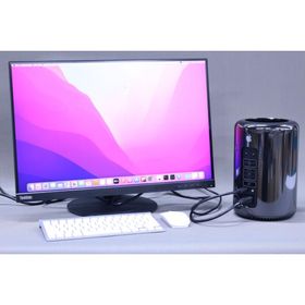 デスクトップパソコン Xeon 32Gメモリ 24インチWUXGAモニターセット MacPro 3.5 6Coa A1481 Xeon E5-1650v2 SSD256G FireProD500x2基 OS 12 Monterey