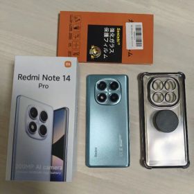 Xiaomi Redmi Note 14 Pro 本体★ケース、保護シート付★