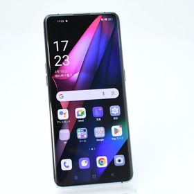 【液晶美品】 au SIMフリー OPPO Find X3 Pro OPG03 グロスブラック
