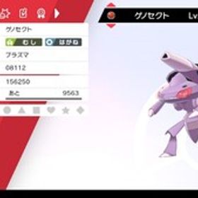 ポケモン剣盾 過去配布 プレシャスボール入り ゲノセクト ソード シールド