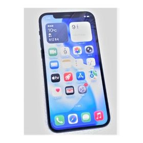 中古 Apple iPhone12 64GB ブラック MGHN3J/A SIMフリー ※赤ロム保証対象