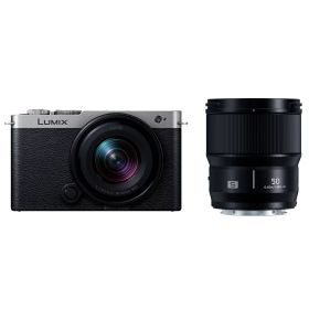 Panasonic パナソニック DC-S9W-S(ダークシルバー)LUMIX S9 ダブルレンズキット 【パナソニック正規取扱店】 フルサイズミラーレス一眼カメラ ルミックス