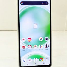 白ロム docomo SIMフリー SHARP AQUOS sense8 128GB Android15 ペールグリーン SH-54D 初期化済 【m030177】【中古】【K20260310】