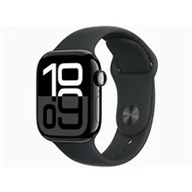 Apple Watch Series 10 GPSモデル 42mm MWWE3J/A [ジェットブラック・ブラックスポーツバンド S/M] アップルウォッチ