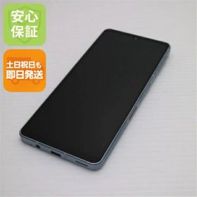 【中古】安心保証 美品 SIMフリー AQUOS sense7 SH-M24 ブルー スマホ 中古土日祝発送