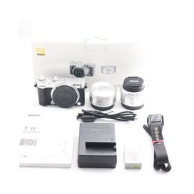 Nikon ミラーレス一眼 Nikon1 J5 ダブルレンズキット シルバー J5WLKSL