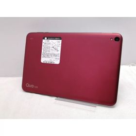 【中古】KYOCERA au 【SIMロック解除済み】 Qua Tab QZ10 KYT33 ボルドー【仙台駅東口】保証期間1週間【ランクC】