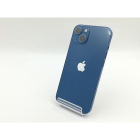 【中古】【赤ロム保証あり】Apple au 【SIMフリー】 iPhone 13 512GB ブルー MLNT3J/A【福岡筑紫】保証期間１ヶ月【ランクB】