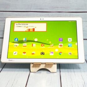 au LG Qua tab PZ ホワイト LGT32 本体 白ロム SIMロック解除済み SIMフリー B213623