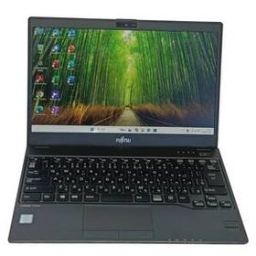 【驚速 FUJITSU U938/S i5-7300U 2.6GHz x4+8GB+M.2 SSD256GB 13.3インチワイドノートPC】Win11+Office2021/WEBカメラ A112207