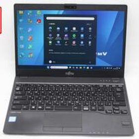 中古 フルHD 13.3型 Fujitsu LIFEBOOK U938S Windows11 第8世代 i5-8350u 8GB 256GB-SSD カメラ 無線 Office付き 中古パソコン 管:1021s