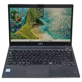 【驚速 FUJITSU U938/S i5-7300U 2.6GHz x4+8GB+M.2 SSD256GB 13.3インチワイドノートPC】Win11+Office2021/WEBカメラ A111421