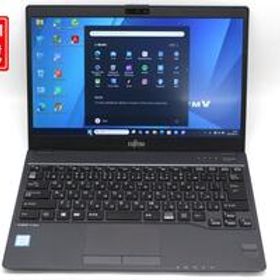 中古 フルHD 13.3型 Fujitsu LIFEBOOK U938S Windows11 第8世代 i5-8350u 8GB 128GB-SSD カメラ 無線 Office付き 中古パソコン 管:1126s