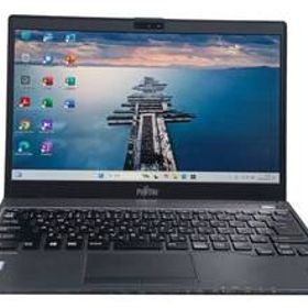 【驚速 FUJITSU U938/S i5-7300U 2.6GHz x4+8GB+M.2 SSD256GB 13.3インチワイドノートPC】Win11+Office2021/WEBカメラ A052312