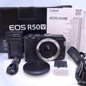 【極美品】Canon EOS R50V ボディ ブラック キヤノン ミラーレス一眼カメラ