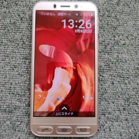 SHARP 704SH本体と充電器