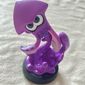 ニンテンドウ(任天堂)の【美品】 amiibo パープル イカ スプラトゥーン アミーボ 動作確認済(その他)