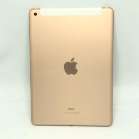 【中古】【SIMフリー】○iPad 第6世代 WiFi+Cellular 32GB(ゴールド)[10]