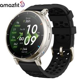 アマズフィット AMAZFIT スマートウォッチ Active 3 Premium アペックスシルバー 腕時計 メンズ レディース GPS ランニング マラソン ウ