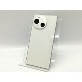 【中古】SHARP 国内版 【SIMフリー】 AQUOS R9 ホワイト 12GB 256GB SH-M28【秋葉4号】保証期間１ヶ月【ランクB】