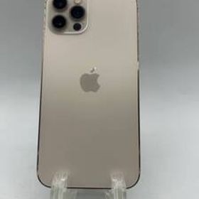 N43275☆ iPhone12 Pro 128GB SIMロックなし バッテリー82％ 〇判定 ゴールド MGM73J/A Apple アップル A2406 初期化済み