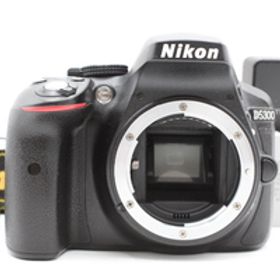 ＜＜シャッター回数9,794回！！＞＞【美品】NIKON ニコン デジタル一眼レフカメラ D5300 ブラック 2400万画素 D5300BK #LE20268481